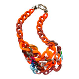 MPR x IMAGINARIUM: Coral Bonfire Statement Necklace