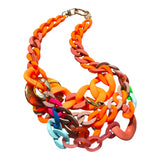 MPR x IMAGINARIUM: Coral Bonfire Statement Necklace