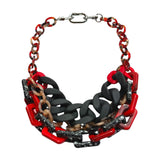 MPR x IMAGINARIUM: Crimson Graphite Statement Necklace