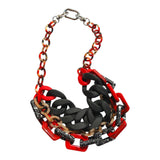 MPR x IMAGINARIUM: Crimson Graphite Statement Necklace