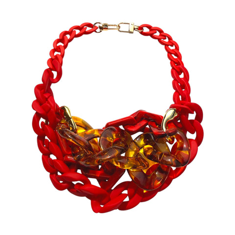 MPR x IMAGINARIUM: Ember Lacquer Statement Necklace