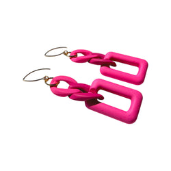 MPR x IMAGINARIUM Fuchsia Circuit Earrings