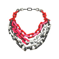 MPR x IMAGINARIUM: Neon Static Statement Necklace