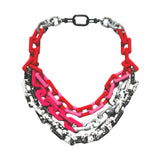 MPR x IMAGINARIUM: Neon Static Statement Necklace
