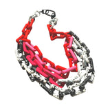 MPR x IMAGINARIUM: Neon Static Statement Necklace