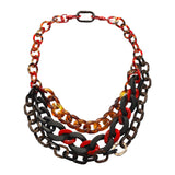 MPR x IMAGINARIUM: Obsidian Relay Statement Necklace