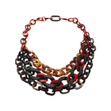 MPR x IMAGINARIUM: Obsidian Relay Statement Necklace