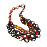 MPR x IMAGINARIUM: Obsidian Relay Statement Necklace