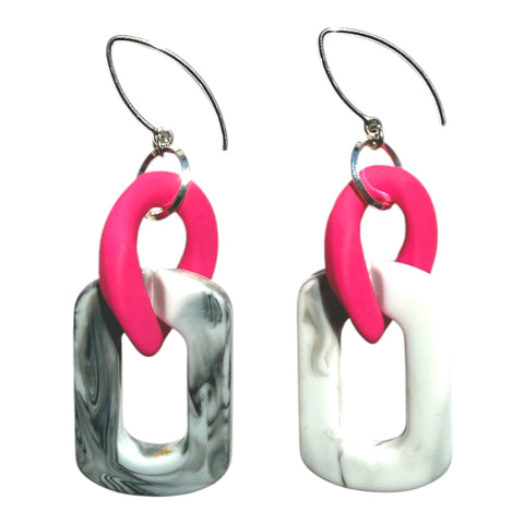 MPR x IMAGINARIUM: Pink Monolith Earrings