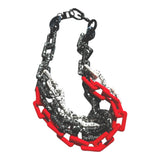 MPR x IMAGINARIUM: Scarlet Halftone Statement Necklace