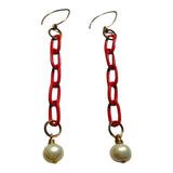 MPR x IMAGINARIUM Scarlet Pearl Relay Earrings