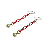 MPR x IMAGINARIUM Scarlet Pearl Relay Earrings