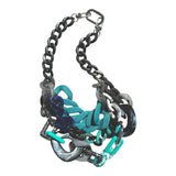 MPR x IMAGINARIUM: Tidal Graphite Statement Necklace