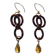 MPR x IMAGINARIUM Tortoise Golden Orbit Earrings