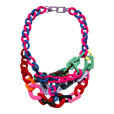 MPR x IMAGINARIUM: Violet Cartography Statement Necklace