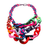 MPR x IMAGINARIUM: Violet Cartography Statement Necklace