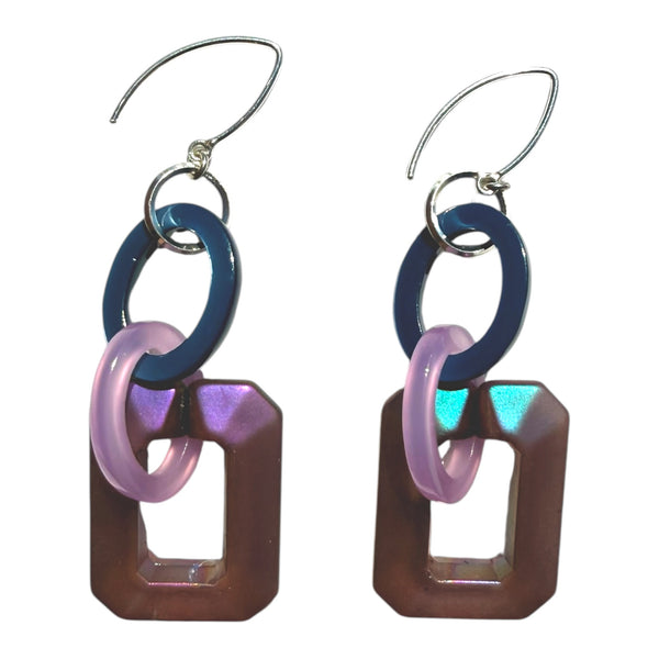 MPR x IMAGINARIUM: Violet Facet Earrings