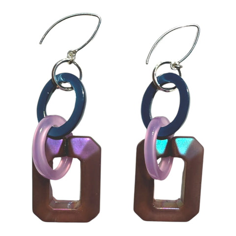 MPR x IMAGINARIUM: Violet Facet Earrings
