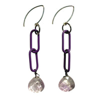 MPR x IMAGINARIUM Violet Lilac Disc Earrings