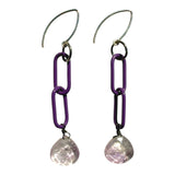 MPR x IMAGINARIUM Violet Lilac Disc Earrings