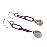 MPR x IMAGINARIUM Violet Lilac Disc Earrings