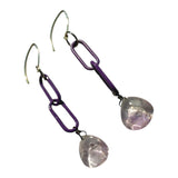 MPR x IMAGINARIUM Violet Lilac Disc Earrings
