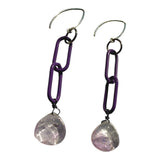 MPR x IMAGINARIUM Violet Lilac Disc Earrings