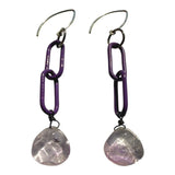 MPR x IMAGINARIUM Violet Lilac Disc Earrings