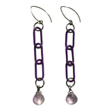 MPR x IMAGINARIUM Violet Pearl Line Earrings