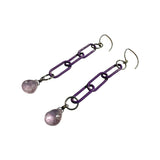 MPR x IMAGINARIUM Violet Pearl Line Earrings