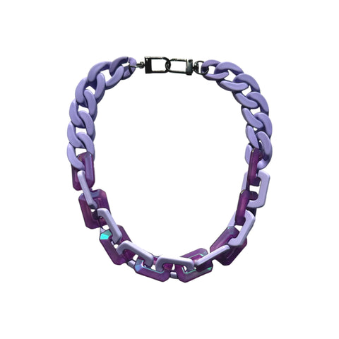 MPR x IMAGINARIUM: Violet Refraction Necklace - view 1
