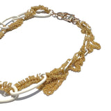 MPR x THE IMAGINARIUM: Gold Dust + White Baroque Pearl Chain Necklace
