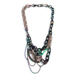 MPR x IMAGINARIUM: Iridescent + Teal Hematite Delight Necklace