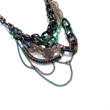 MPR x IMAGINARIUM: Iridescent + Teal Hematite Delight Necklace