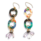 MPR x THE IMAGINARIUM: Tropical Lavender Double Drop Earrings