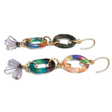 MPR x THE IMAGINARIUM: Tropical Lavender Double Drop Earrings