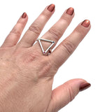 MPR x NU/NUDE Arrow Ring with Stones