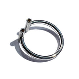 MPR x NU/NUDE Double Perpendicular Tuyau Ring
