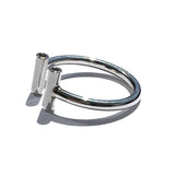 MPR x NU/NUDE Double Perpendicular Tuyau Ring