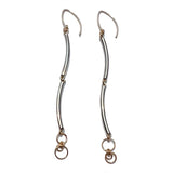 MPR x NU/NUDE Squiggle Two-Tone Earrings