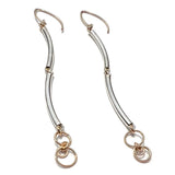 MPR x NU/NUDE Squiggle Two-Tone Earrings