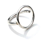 MPR x NU/NUDE Mon Cercle Ring with Stone