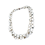 Mini Tears Double Chain Necklace MPR-TN-001S