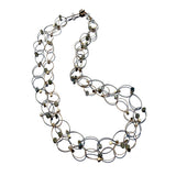 Mini Tears Double Chain Necklace MPR-TN-001S