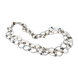 Mini Tears Double Chain Necklace MPR-TN-001S