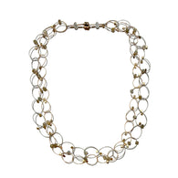 Mini Tears Double Chain Necklace MPR-TN-001S