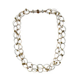Mini Tears Double Chain Necklace MPR-TN-001S