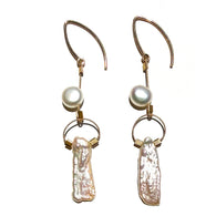 MPR x Misfit Pearls: OOAK Misfit Pearl Long Earrings #23