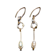 MPR x Misfit Pearls: OOAK Misfit Pearl Long Earrings #31