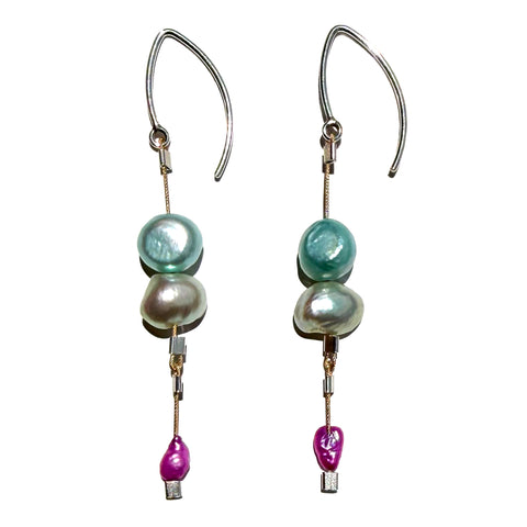 MPR x Misfit Pearls: OOAK Misfit Pearl Earrings #11